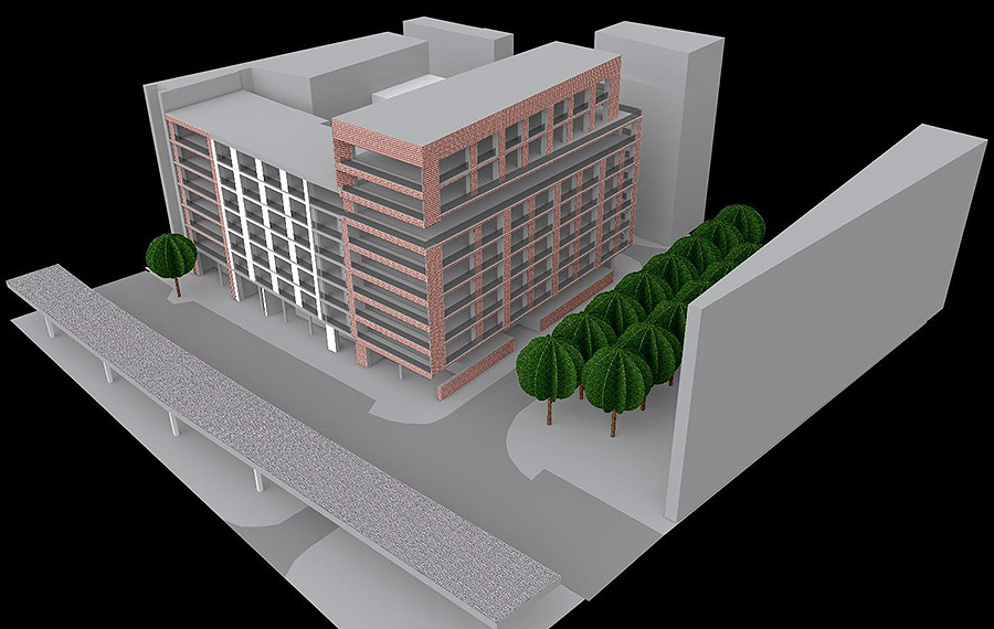 Klimadesign: Verschattungsanalyse Gebäudekomplex