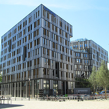 Neubau Verwaltungsgebäude EUREF-Campus Haus 23/24 in Berlin . Wärmeschutz, Raumakustik